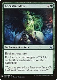 Ancestral Mask - The List Reprints - Magic: The Gathering card