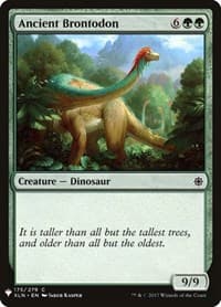 Ancient Brontodon - The List Reprints - Magic: The Gathering card