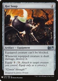 Hot Soup - The List Reprints - Magic: The Gathering card