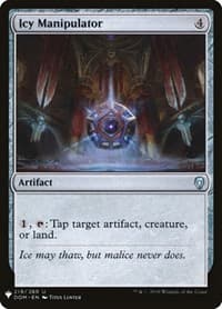 Icy Manipulator - The List Reprints - Magic: The Gathering card