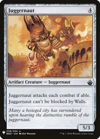 Juggernaut - The List Reprints - Magic: The Gathering card