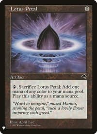 Lotus Petal - The List Reprints - Magic: The Gathering card