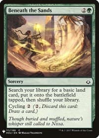 Beneath the Sands - The List Reprints - Magic: The Gathering card
