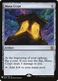 Mana Crypt - The List Reprints - Magic: The Gathering card