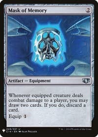 Mask of Memory - The List Reprints - Magic: The Gathering card