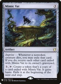 Mimic Vat - The List Reprints - Magic: The Gathering card