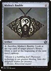 Mishra's Bauble - The List Reprints - Magic: The Gathering card