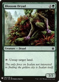 Blossom Dryad - The List Reprints - Magic: The Gathering card