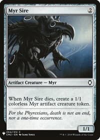 Myr Sire - The List Reprints - Magic: The Gathering card
