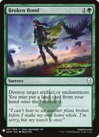 Broken Bond - The List Reprints - Magic: The Gathering card