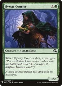 Byway Courier - The List Reprints - Magic: The Gathering card