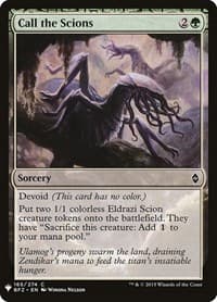 Call the Scions - The List Reprints - Magic: The Gathering card