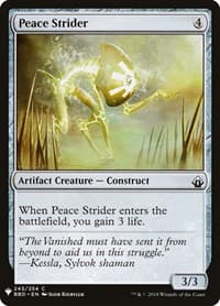 Peace Strider - The List Reprints - Magic: The Gathering card