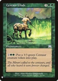 Centaur Glade - The List Reprints - Magic: The Gathering card
