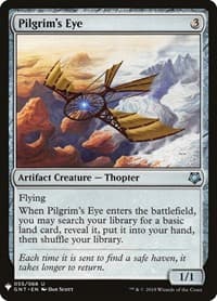 Pilgrim's Eye - The List Reprints - Magic: The Gathering card