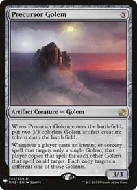 Precursor Golem - The List Reprints - Magic: The Gathering card