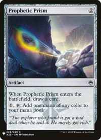Prophetic Prism - The List Reprints - Magic: The Gathering card
