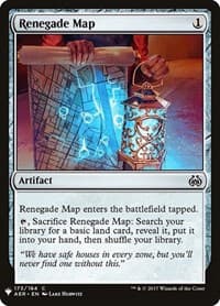 Renegade Map - The List Reprints - Magic: The Gathering card