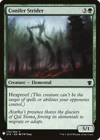 Conifer Strider - The List Reprints - Magic: The Gathering card