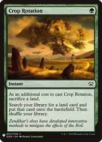 Crop Rotation - The List Reprints - Magic: The Gathering card
