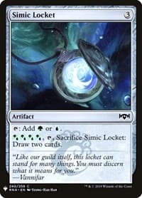 Simic Locket - The List Reprints - Magic: The Gathering card