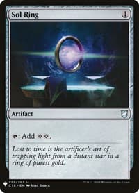 Sol Ring (C18) - The List Reprints - Magic: The Gathering card