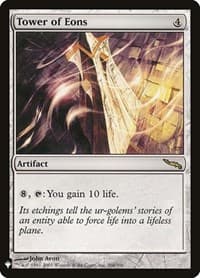 Tower of Eons - The List Reprints - Magic: The Gathering card