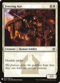 Fencing Ace - The List Reprints - Magic: The Gathering card