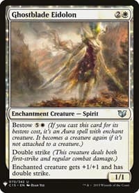 Ghostblade Eidolon - The List Reprints - Magic: The Gathering card