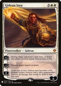 Gideon Jura - The List Reprints - Magic: The Gathering card