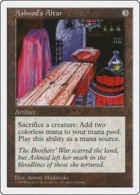 Ashnod's Altar - Fifth Edition - Magic: The Gathering card