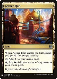 Aether Hub - The List Reprints - Magic: The Gathering card