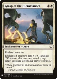 Grasp of the Hieromancer - The List Reprints - Magic: The Gathering card