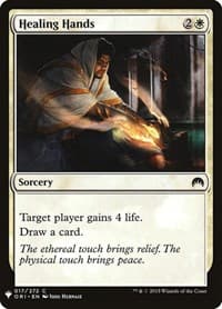 Healing Hands - The List Reprints - Magic: The Gathering card