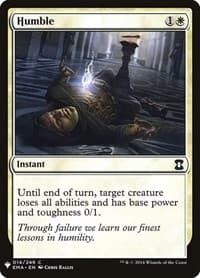 Humble - The List Reprints - Magic: The Gathering card