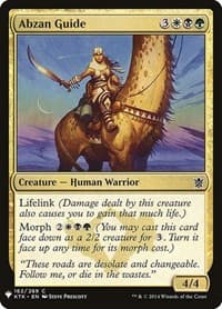 Abzan Guide - The List Reprints - Magic: The Gathering card