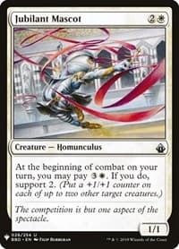 Jubilant Mascot - The List Reprints - Magic: The Gathering card