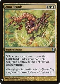 Aura Shards (CMD) - The List Reprints - Magic: The Gathering card