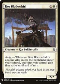 Kor Bladewhirl - The List Reprints - Magic: The Gathering card