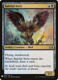 Baleful Strix - The List Reprints - Magic: The Gathering card