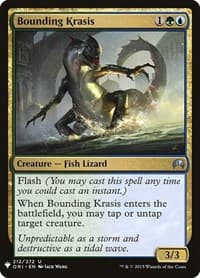 Bounding Krasis - The List Reprints - Magic: The Gathering card