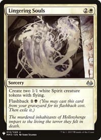 Lingering Souls - The List Reprints - Magic: The Gathering card