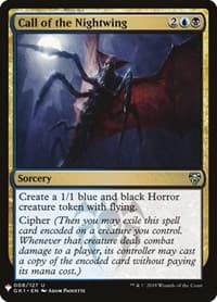 Call of the Nightwing (GK1) - The List Reprints - Magic: The Gathering card