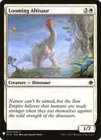 Looming Altisaur - The List Reprints - Magic: The Gathering card