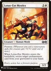 Lotus-Eye Mystics - The List Reprints - Magic: The Gathering card