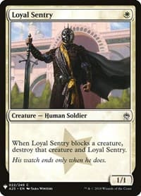 Loyal Sentry - The List Reprints - Magic: The Gathering card