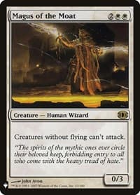 Magus of the Moat - The List Reprints - Magic: The Gathering card