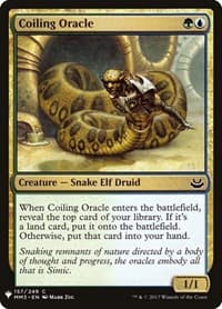 Coiling Oracle - The List Reprints - Magic: The Gathering card