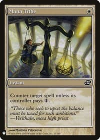 Mana Tithe - The List Reprints - Magic: The Gathering card