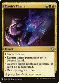 Crosis's Charm - The List Reprints - Magic: The Gathering card